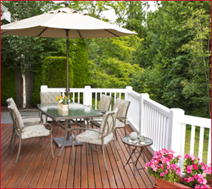 Wood decks in New Jersey